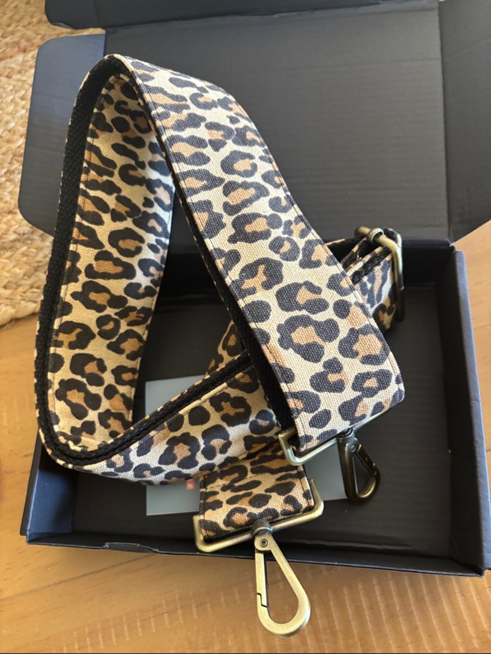 Canvas replacement crossbody strap